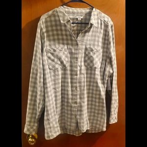 Button Up Plaid Flannel